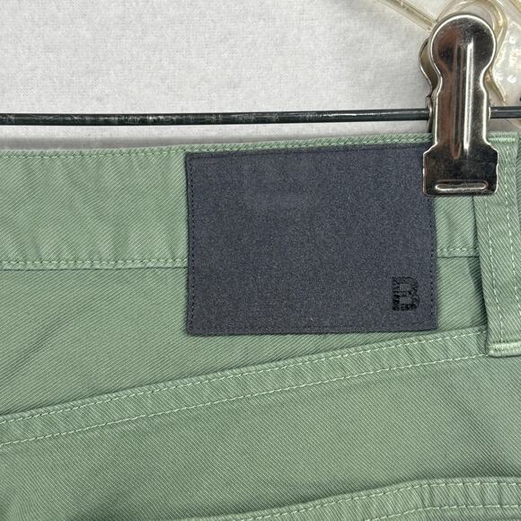 BONOBOS Jeans Mens 31x30 Premium 4-Way Stretch Slim Denim Cotton Stretch Green - Picture 6 of 16